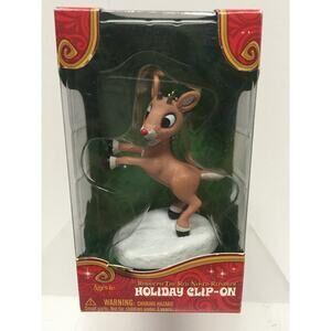 Rudolph the Red Nose Reindeer Holiday Clip On by Forever Fun